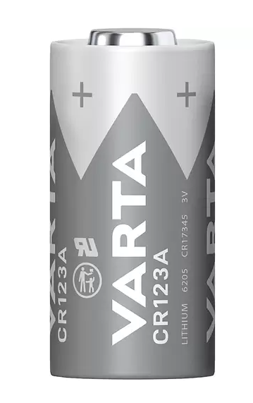 VARTA Batterie CR123A Lithium Rundzelle 3V