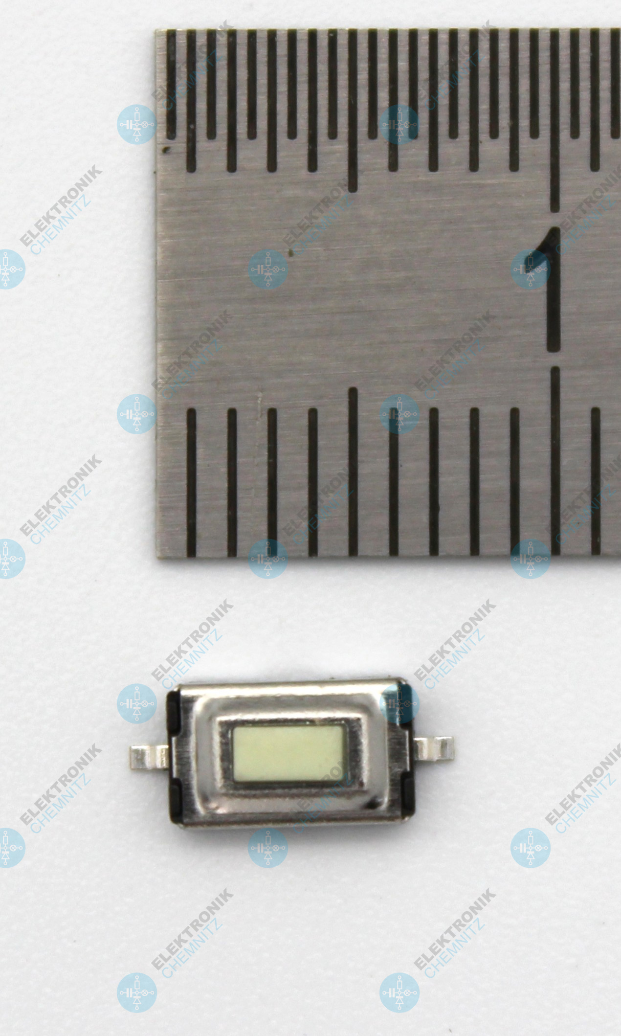 Mikrotaster SMD B 3,5 mm x L 6,0 mm x H 2,5 mm 1 Schließer Kurzhubtaster 2 Lötpads