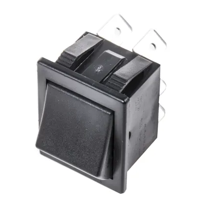 Bulgin C 1561 AL Wipptaster 250 VAC 16 A tastend Ein-Ein 2 x Wechsler