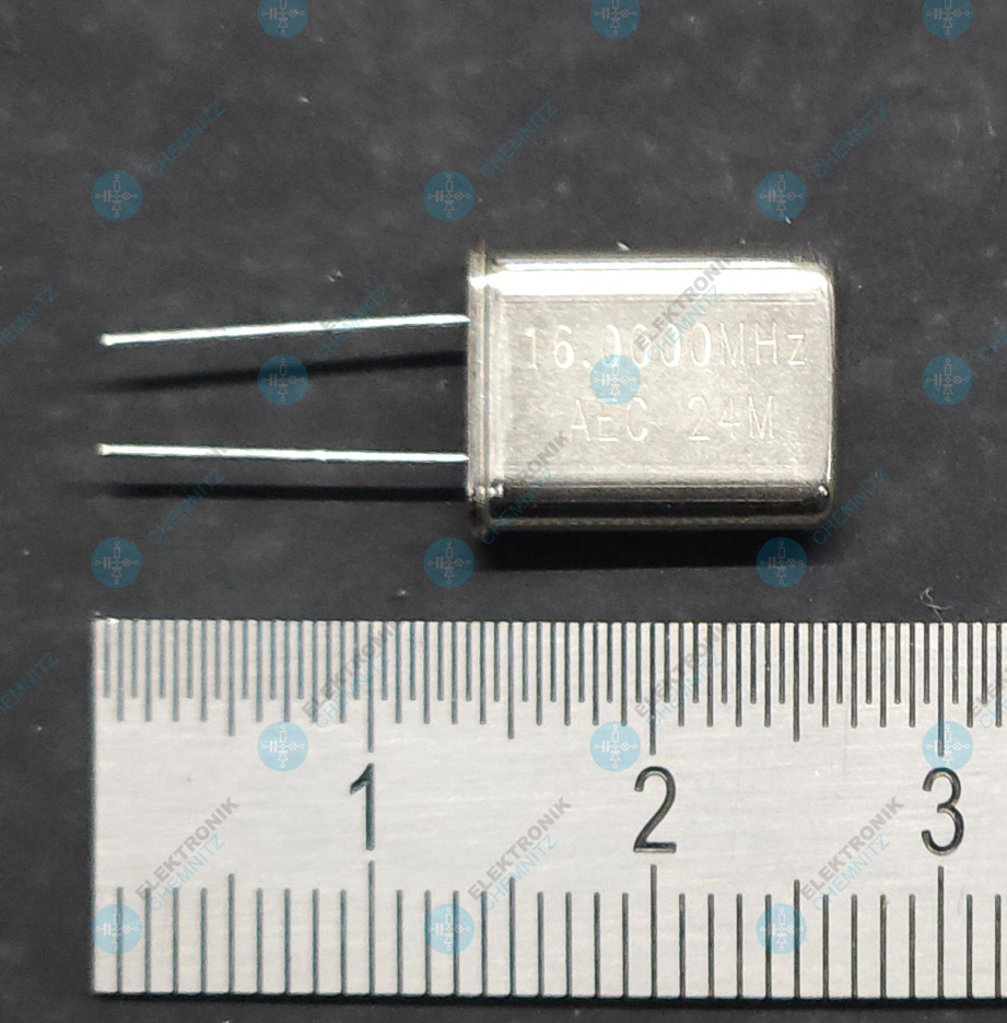 Schwingquarz AEC 24M 16.0000MHz