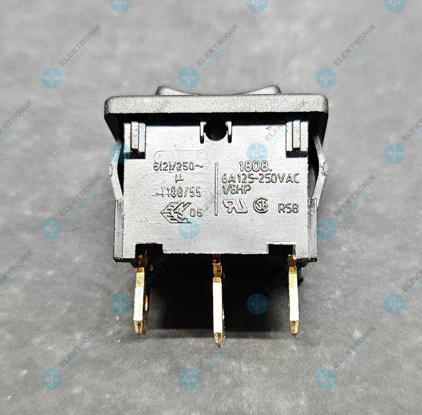 MARQUARDT Umschalter 1-polig 1808.1102 250 VAC 6 A (E)-0-(E)