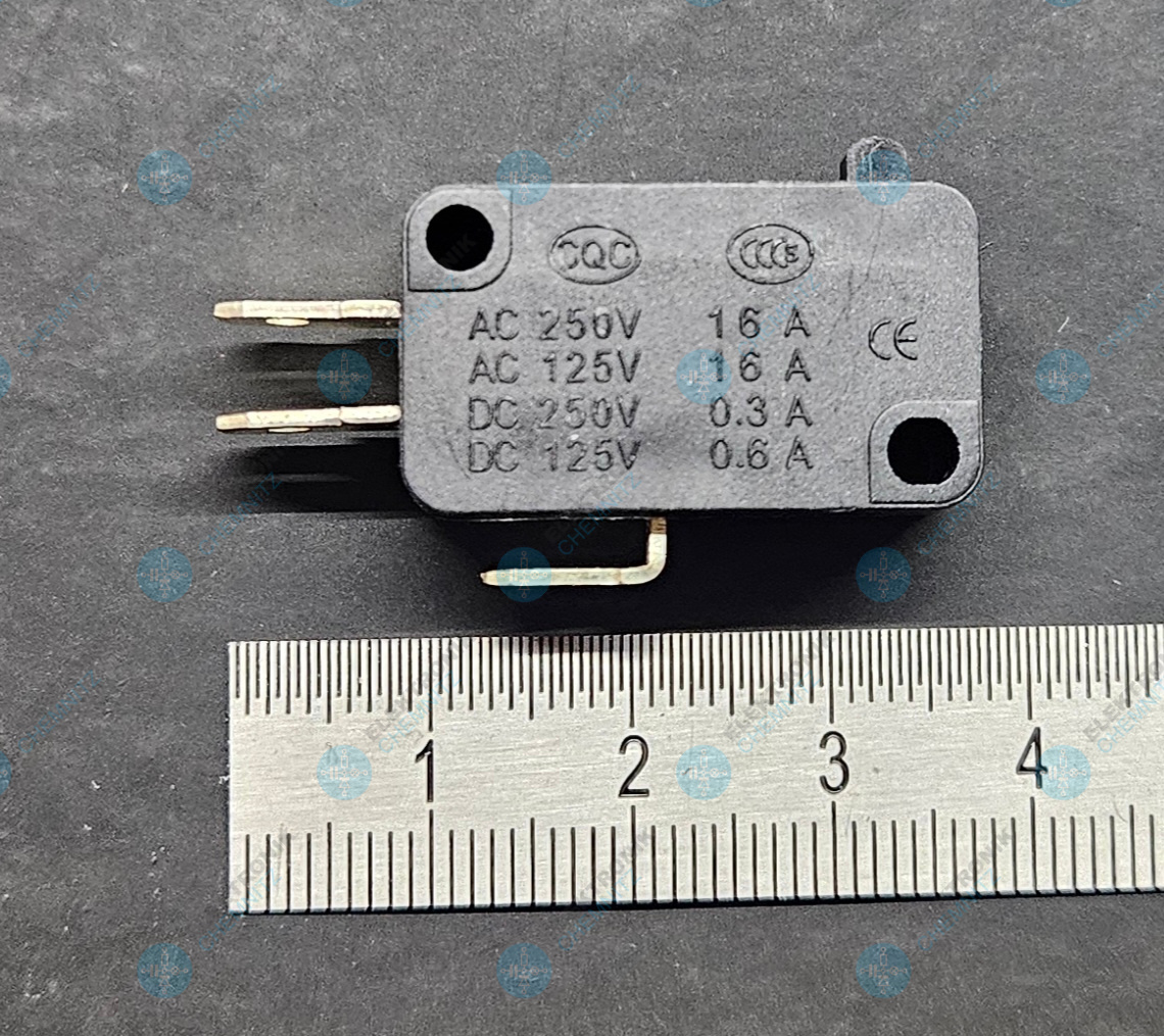 Mikroschalter KW7 – 16 A, 250 V AC, 1 × Wechsler