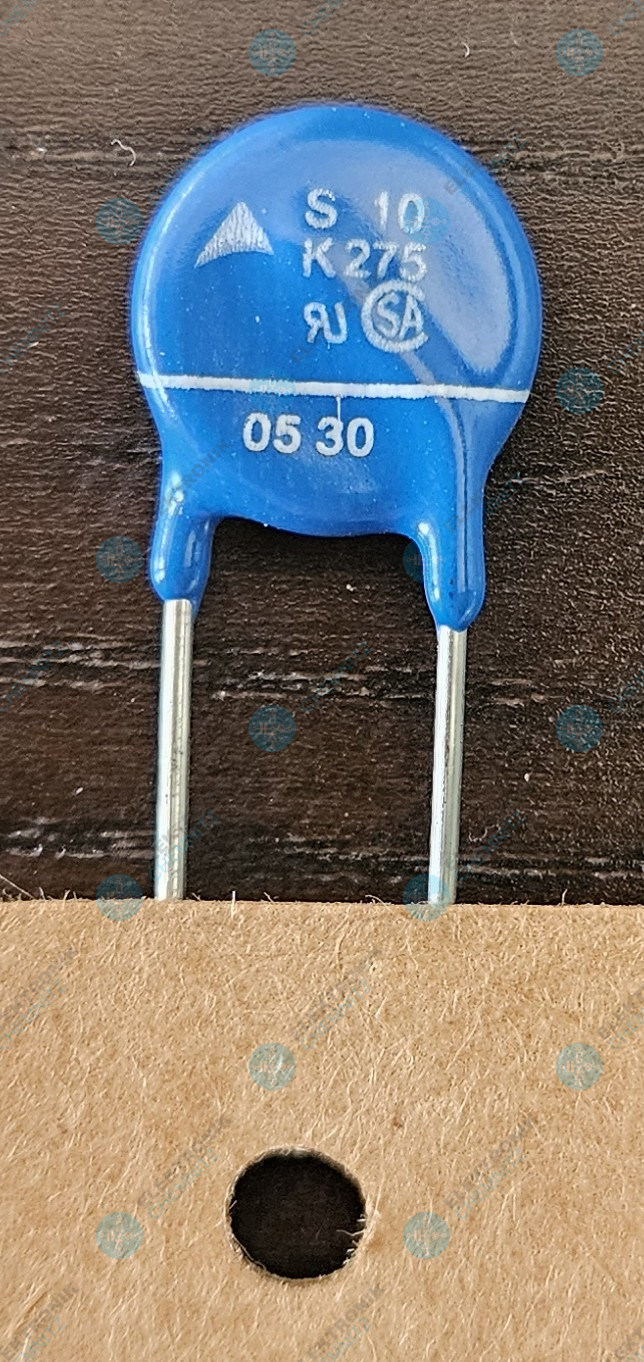 EPCOS Varistor B72210S2271K111 275 VAC 350 VDC 430 V 3500 A - 40 ÷ 105° C S10 K275