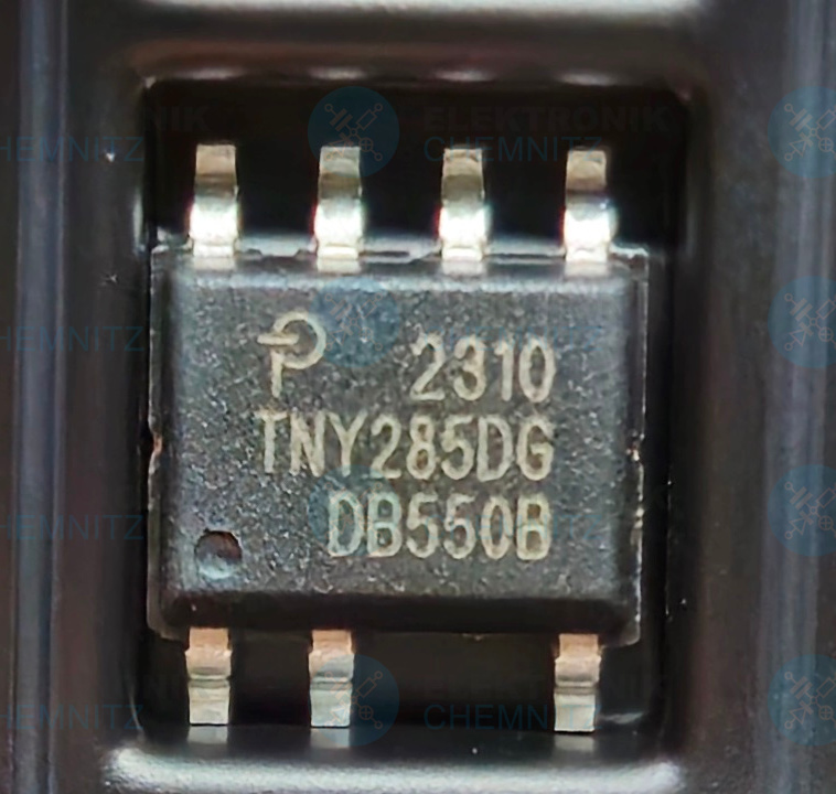 TNY285DG AC/DC-Wandler, Flyback, 85 V bis 265 VAC Eingangsspannung, 6 W, SO-8