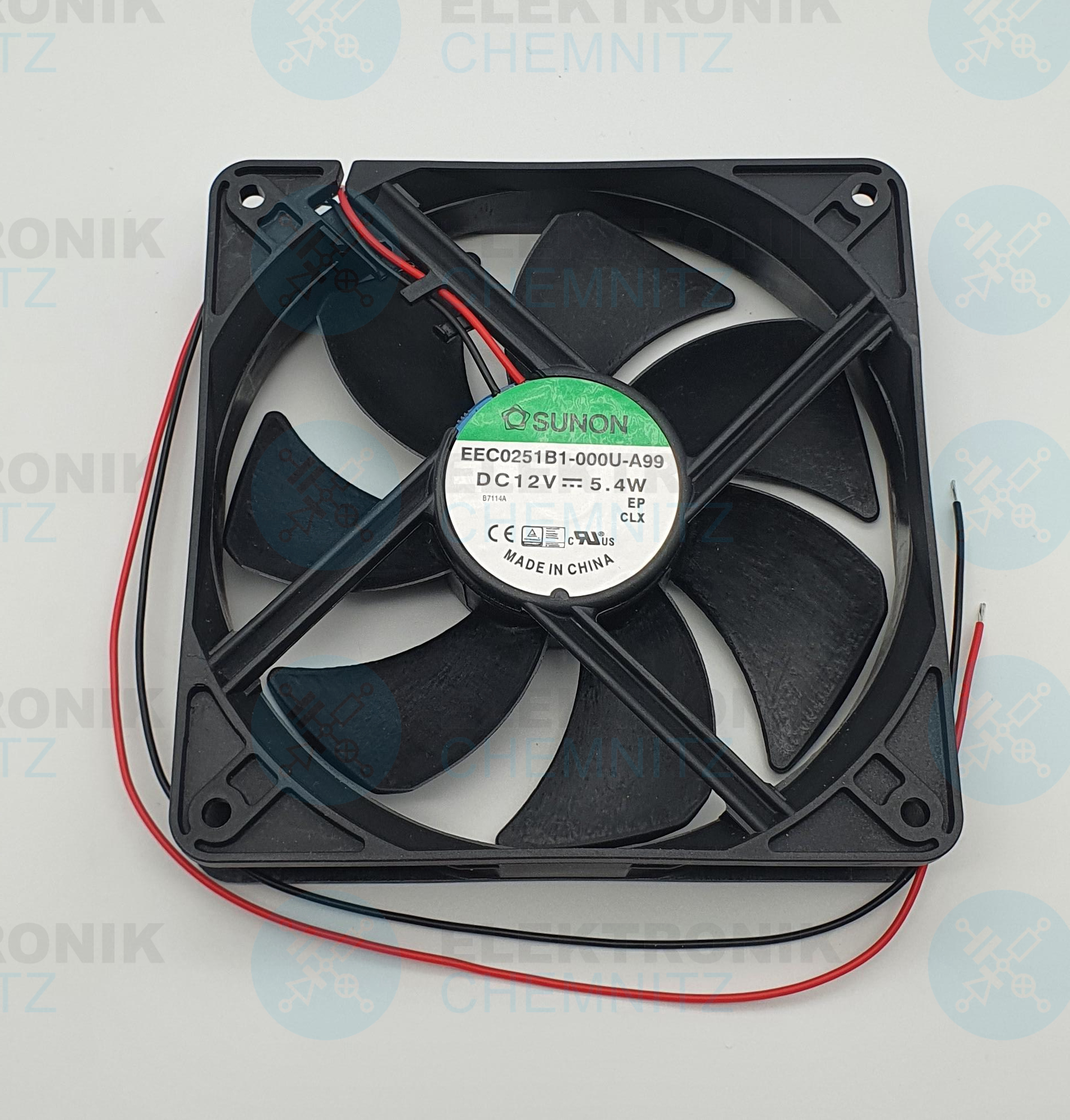 SUNON EEC0251B1-000U-A99 Lüfter 120x120x25 DC12V 5,4W