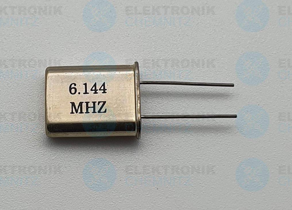 Schwingquarz 6.144MHz