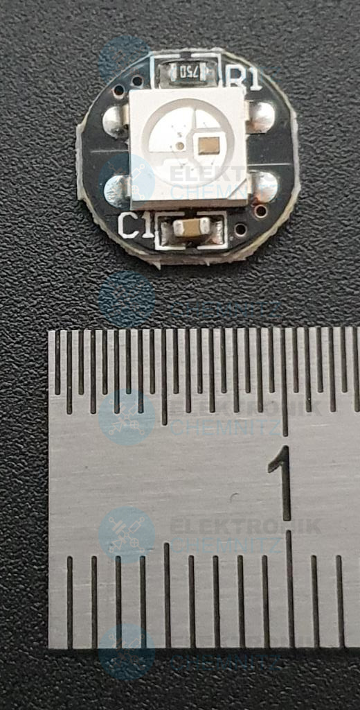 digitales LED Pixel 1-fach WS2812B RGB 5 VDC Platine
