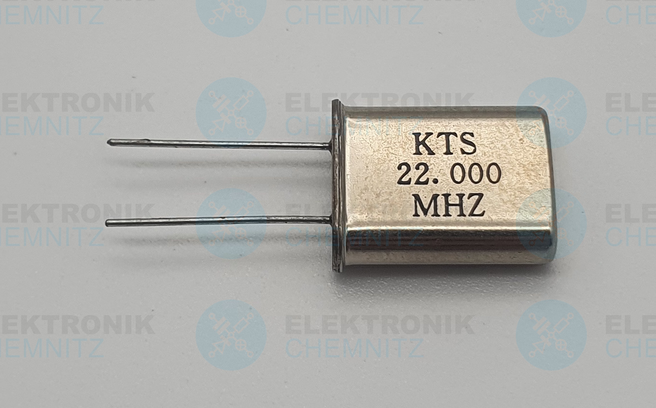 Schwingquarz KTS 22.000MHz