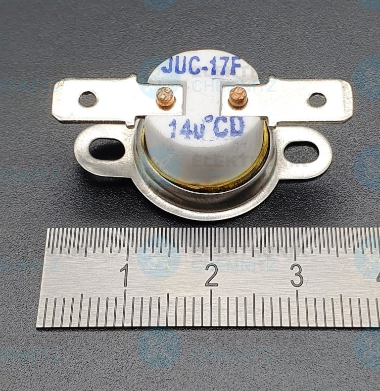 Thermoschalter 140° C 240 V 10 A NC Typ: JUC-17F