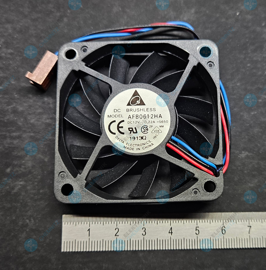 Delta Electronics Lüfter AFB0612HA 12 VDC 0,22 A 2,64 W 60 x 60 x 10 mm