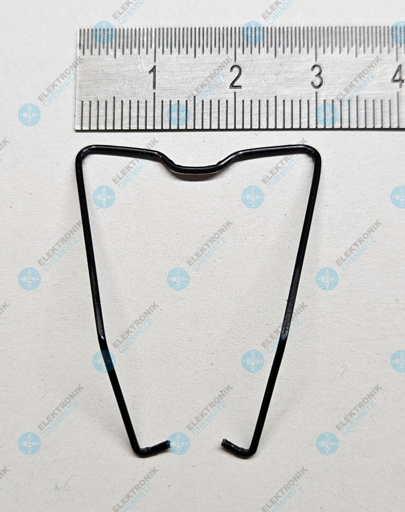 Finder 094.51 Haltebügel schwarz Metall passend zu Sockel Finder 94.14