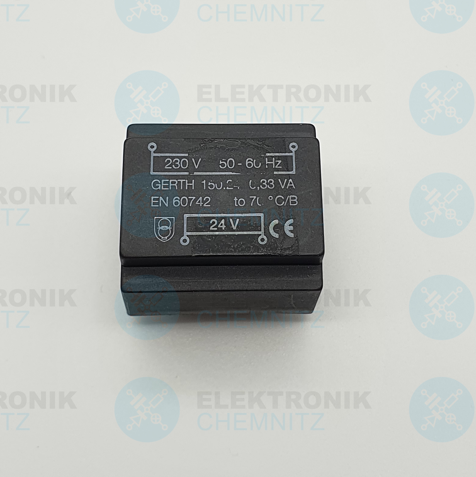 GERTH Printtrafo 150.24 230 V AC 1 x 24 V AC 0,33 VA