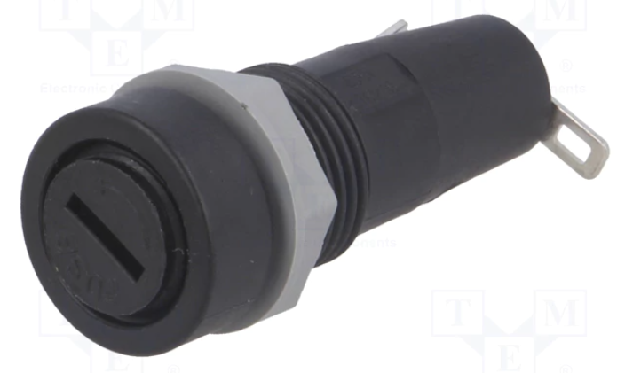 Sicherungshalter PTF/35  für Sicherung 5,0x20mm 10A 2,5W 250V