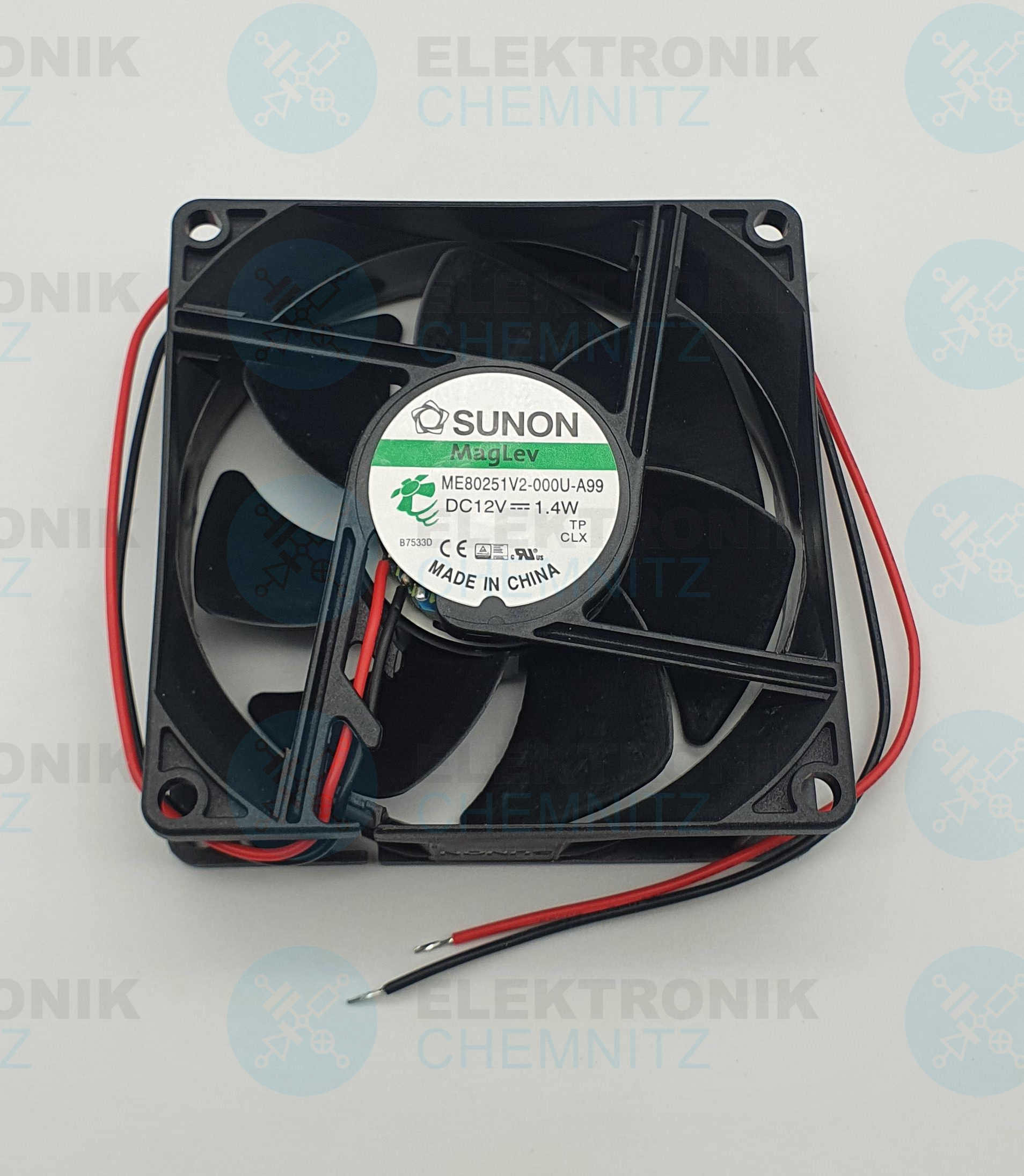 SUNON MagLev ME80251V2-000U-A99 Lüfter 80x80x25 DC12V 1,4W