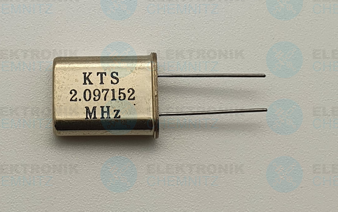 Schwingquarz KTS 2.097152MHz
