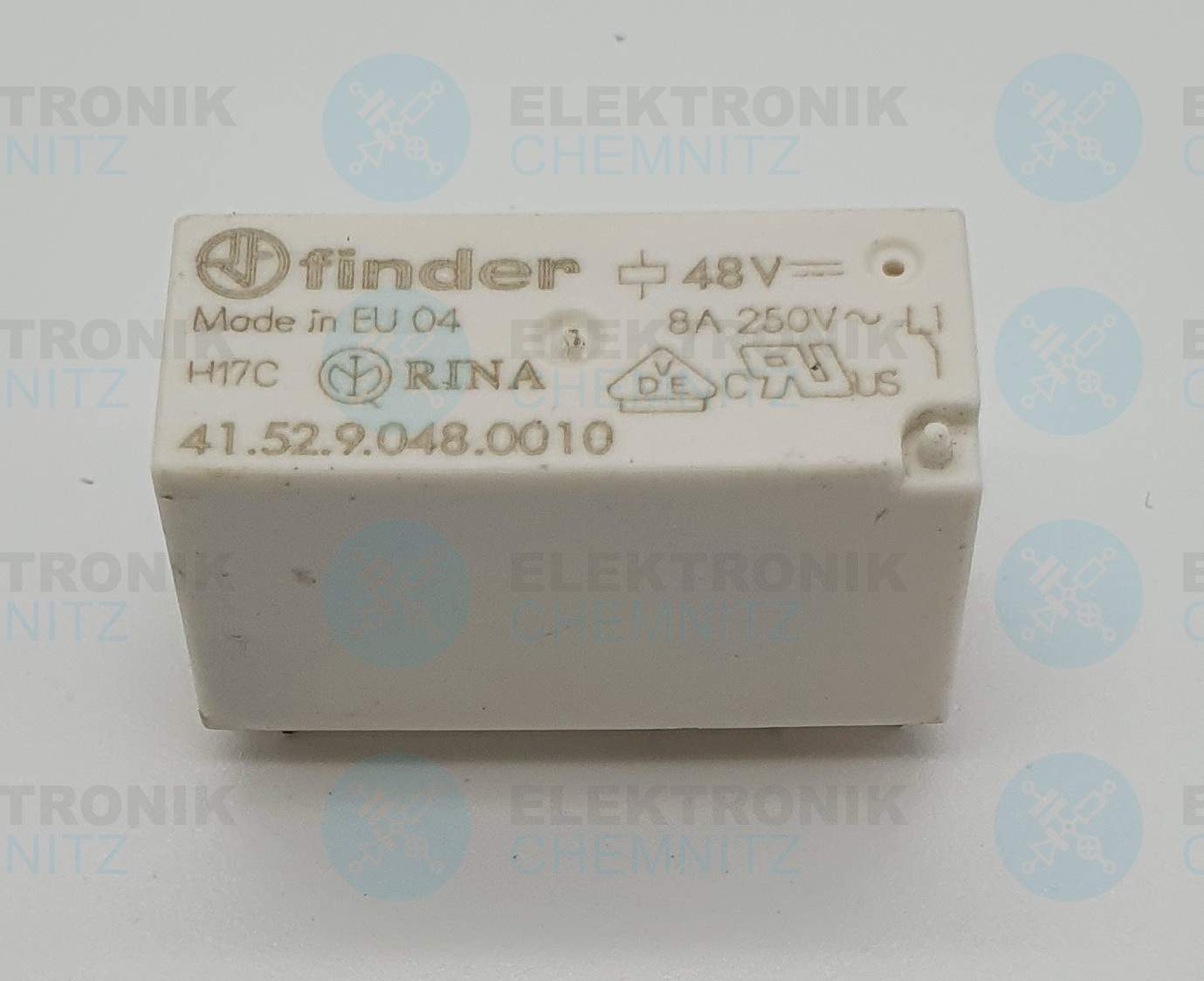 Finder 41.52.9.048.0010 Steck- /Printrelais 48 V / DC 2 x Wechsler 8 A 250 VAC