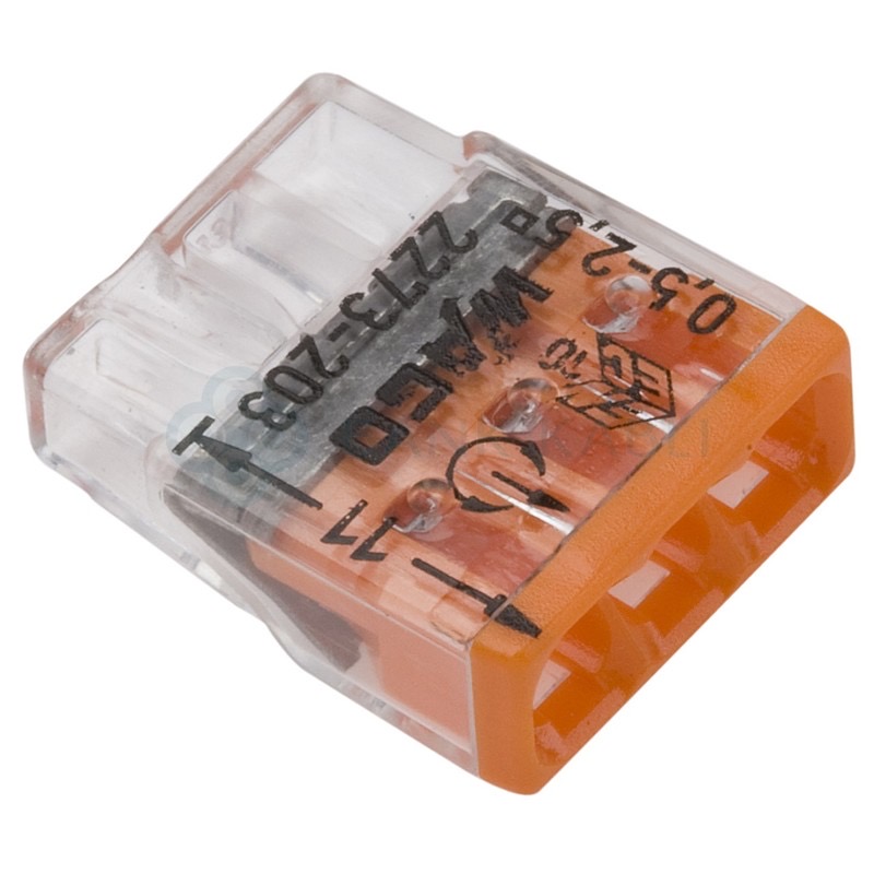WAGO 2273-203 Installationsklemme bis 2,5mm² CU 3-fach