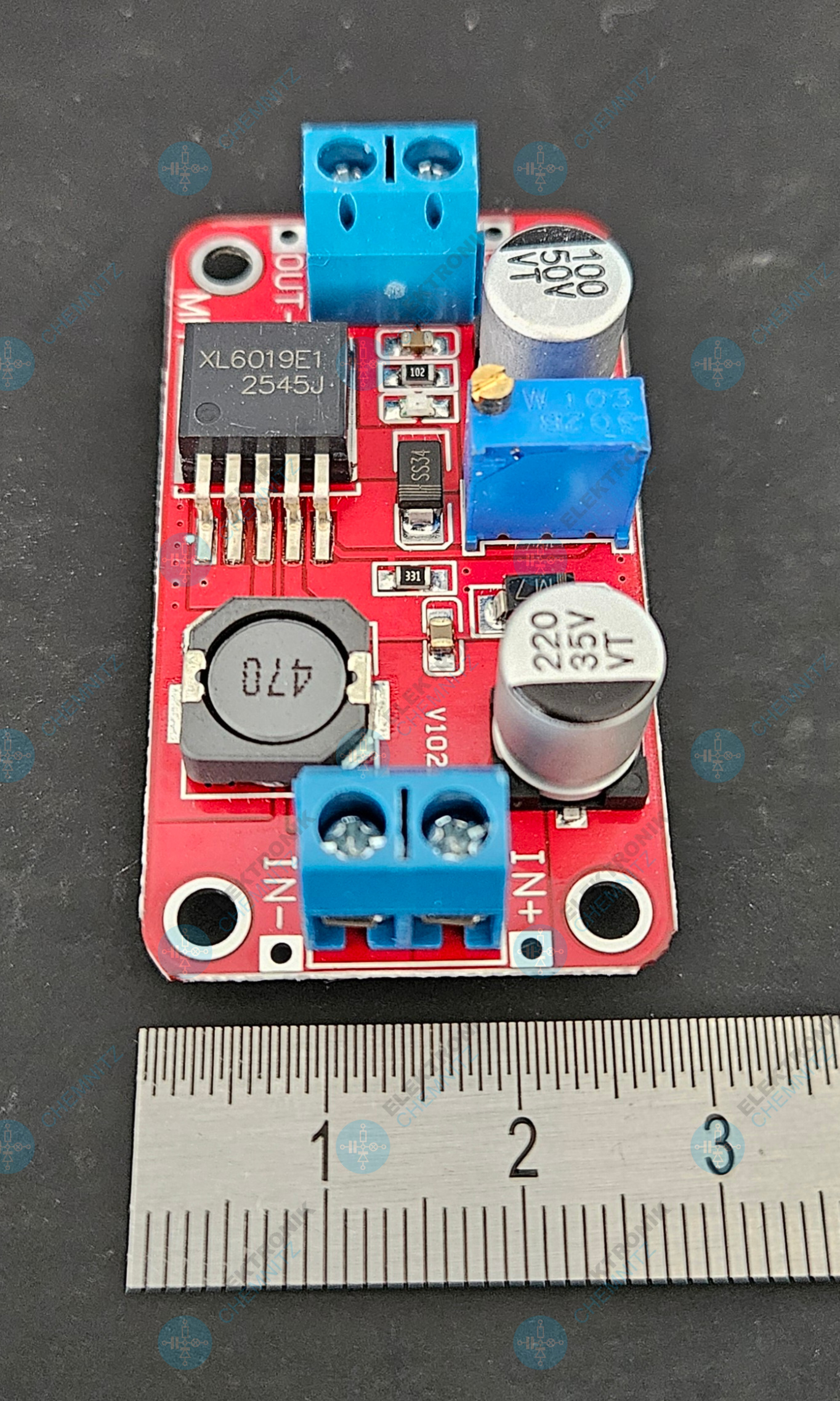 LAOMAO Step-Up Converter – XL6109, 3–35 V Eingang, 5–40 V Ausgang, 5 A