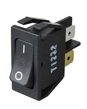 MARQUARDT 1552.3102 Wippschalter 250 VAC 16 A EIN-AUS mit Beschriftung