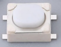 Mikrotaster SMD B 3,3 mm x L 4,0 mm x H 2,5 mm 1 x Schließer Kurzhubtaster 4 Lötpads