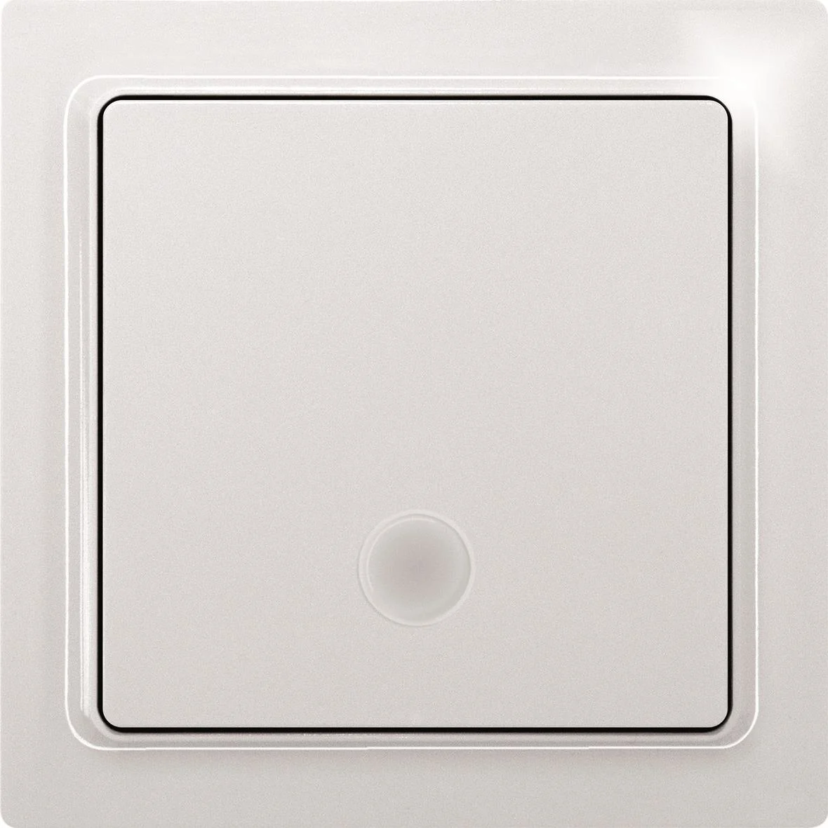 Eltako TF-1FT Tipp-Funk 1-Kanal-Funktaster mit Wippe reinweiß glänzend 30000505