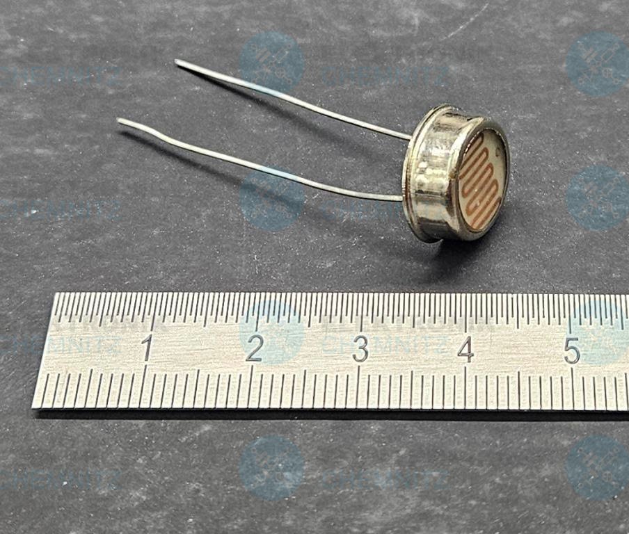 Token PGM1203-MP LDR, 250 mW, 18..50 k Ohm, 560 nm, 250 VDC, ØLED: 12 mm