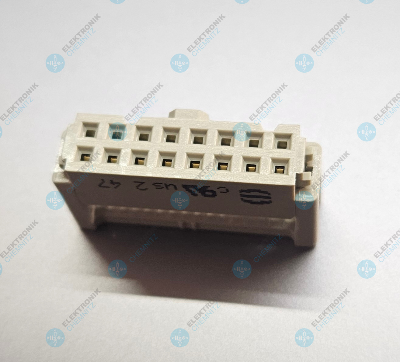 HARTING SEK 18 Pfostenbuchse 16-polig RM 2,54 mm