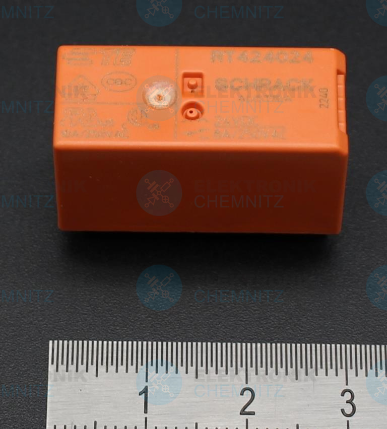 Schrack tyco RT424024 Printrelais bistabil 1 x Spule 24 VDC 2 x Wechsler 8 A