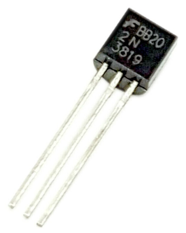 2N3819 N-Kanal-JFET 25 V 50 mA