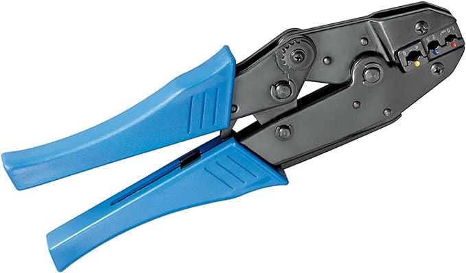 fixPOINT Crimpzange für isolierte Kabelschuhe 0,5 mm² - 6 mm²