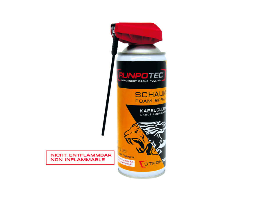 RUNPOTEC Kabelgleitmittel Schaum 400 ml