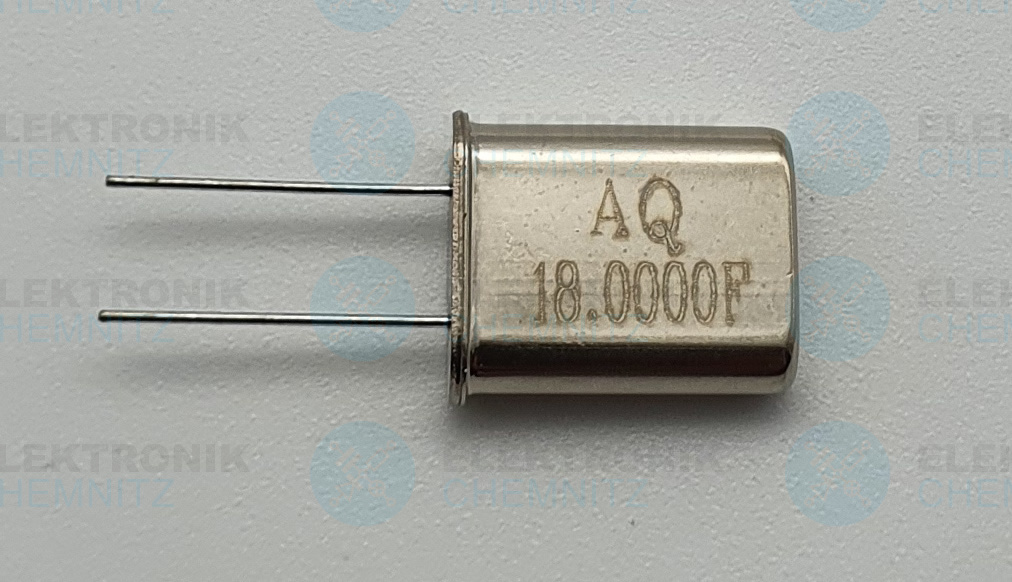 Schwingquarz AQ 18.000FMHz