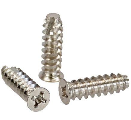 inLine Lüfterschrauben 5 x 16mm Kreuzschlitz Senkkopf Schraube PH2 vernickelt 33371N