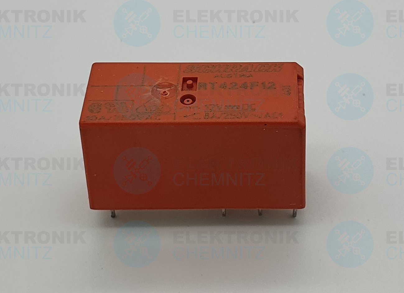 Schrack tyco RT424F12 Printrelais bistabil 2 x Spule 12 V DC 2 x Wechsler 8 A