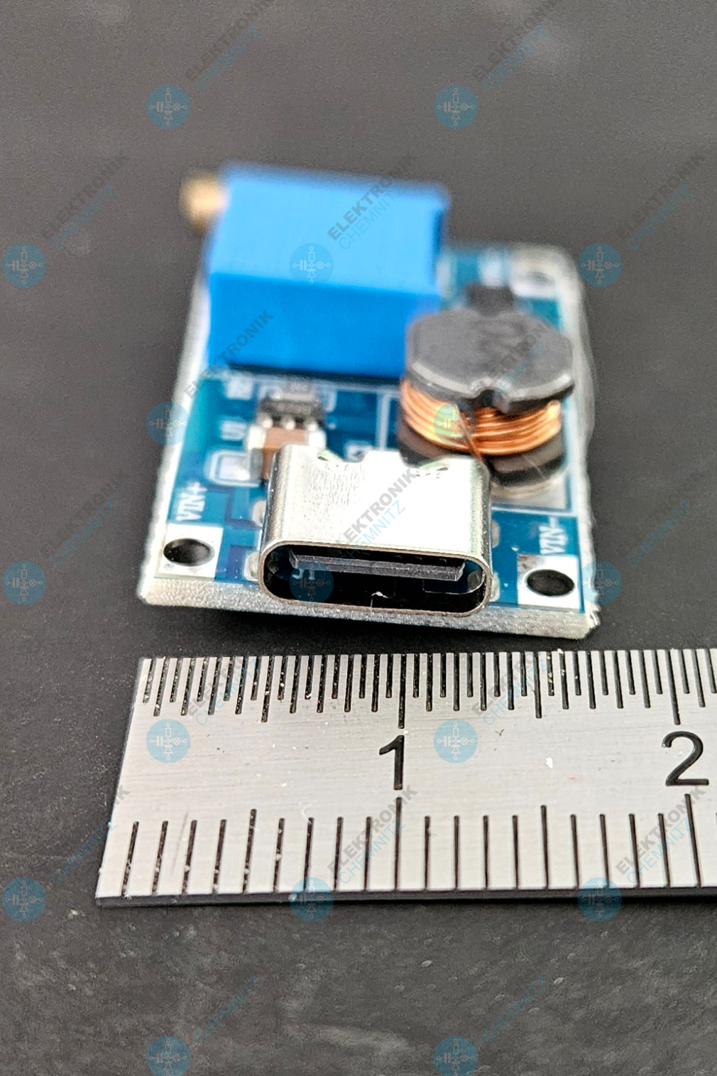 DC-DC Step-Up Converter mit USB-C – 2–24 V Eingang, 5–28 V Ausgang