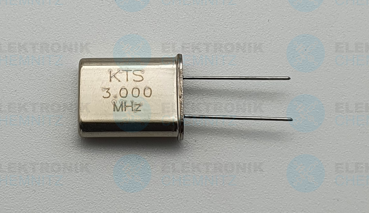 Schwingquarz KTS 3.000MHz