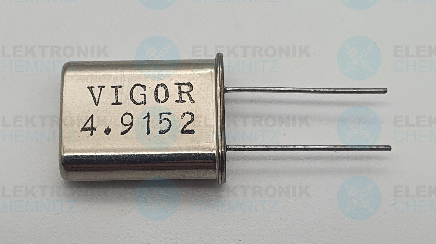 Schwingquarz VIGOR 4.9152MHz