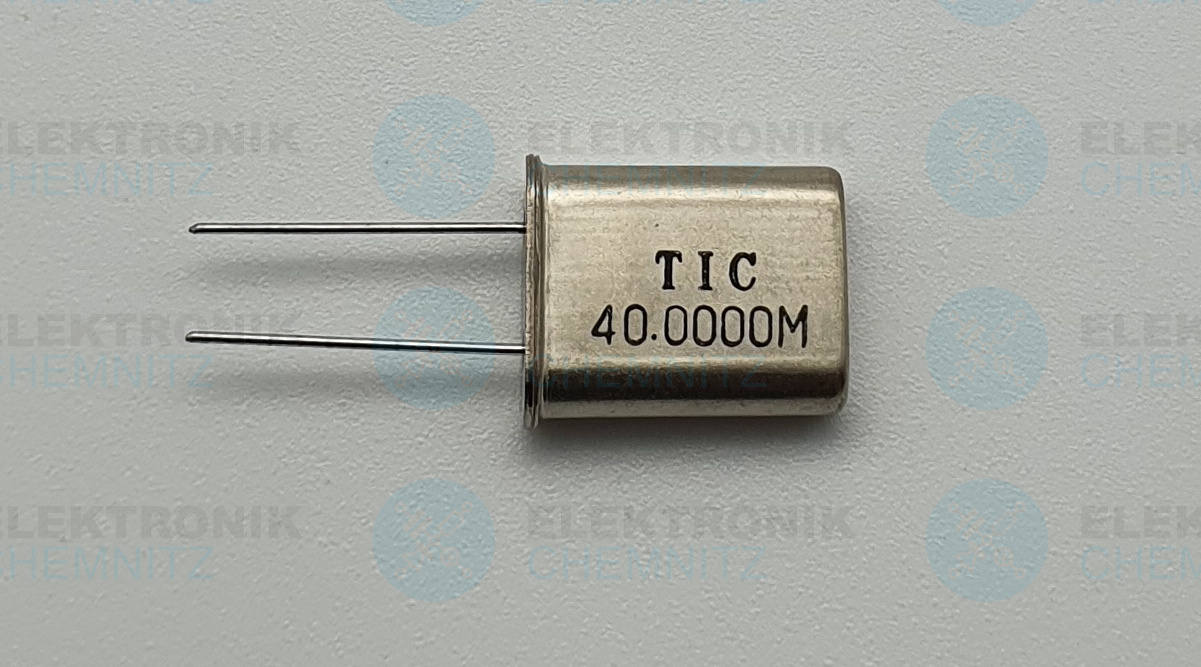 Schwingquarz TIC 40.0000MHz