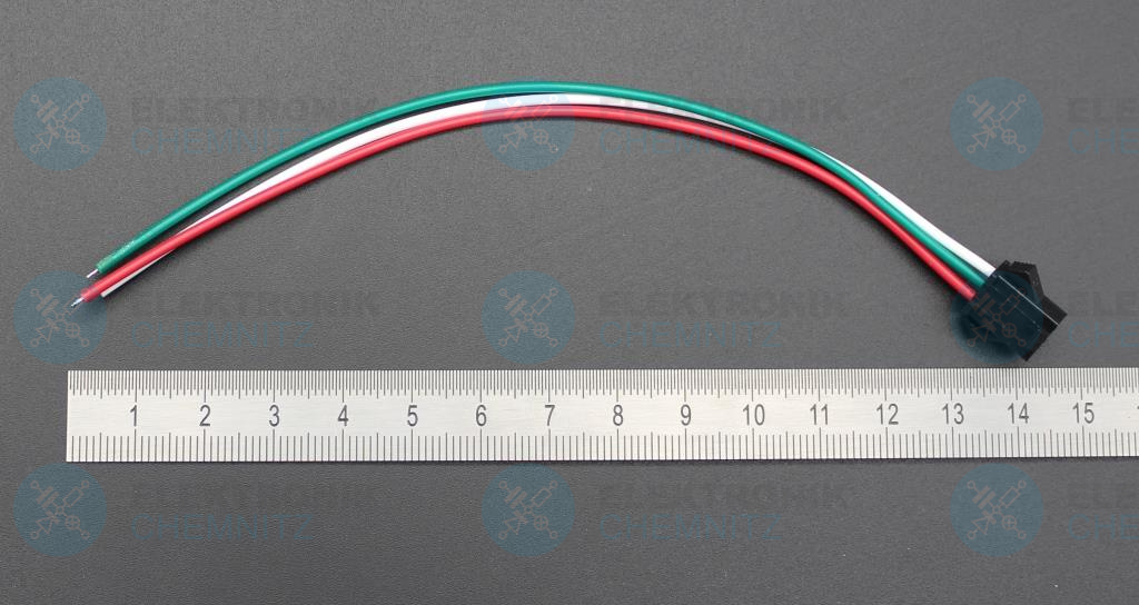 Anschlusskabel mit JST SM Buchse weiblich 3-polig 22 AWG 15 cm
