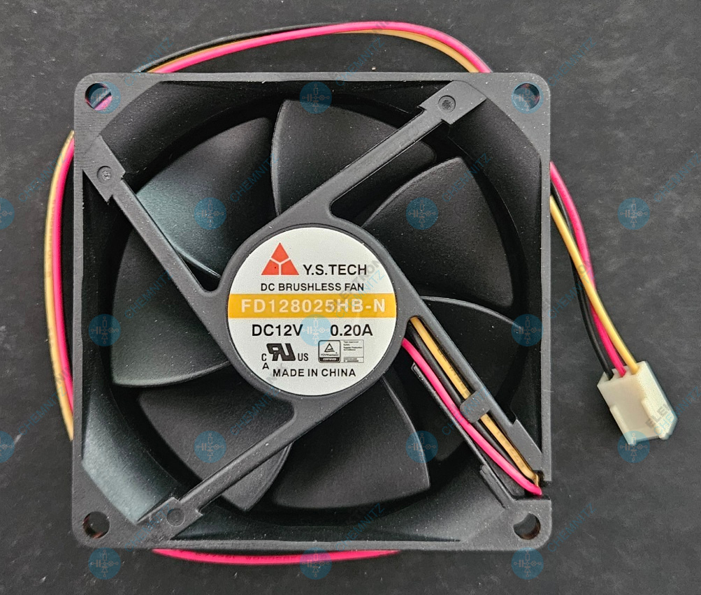 Y.S.Tech FD128025HB-N Axiallüfter 12 VDC 2,4 W 80 x 80 x 25 mm
