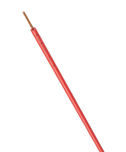 PVC-Aderleitung Eca H05V-K 1 x 0,5 mm² rot