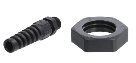 LAPP Verschraubung mit Biegeschutz und Gegenmutter M12x1,5 Polyamid (PA) Gewindelänge 8,0mm