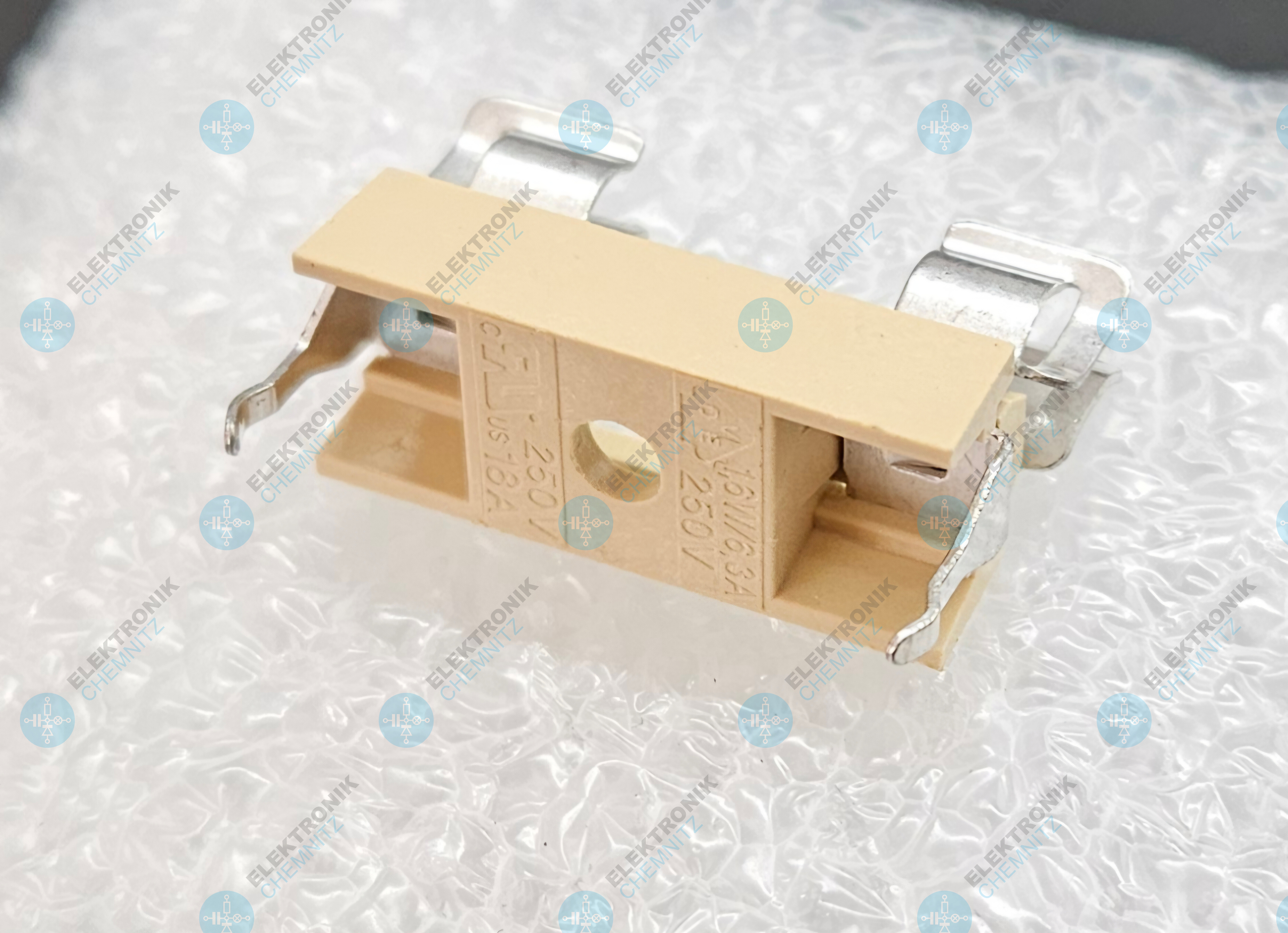 Stelvio Kontek PTF 15B – Sicherungshalter für 5 × 20 mm Sicherungen, Print-Montage