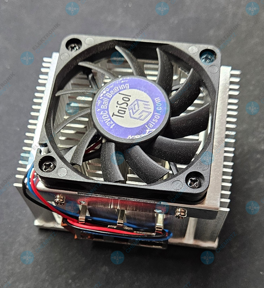 TaiSol CGK 742 Lüfter mit Kühlkörper 12 VDC