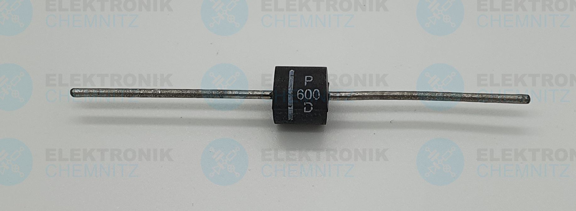 Gleichrichterdiode P600D 200V 6A P6