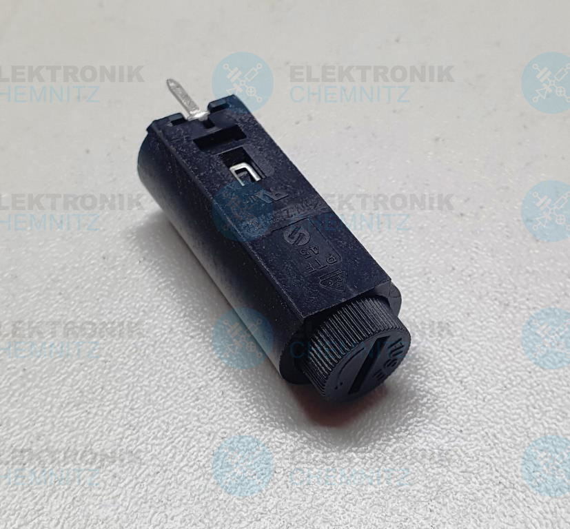 Stelvio Kontek PTF 45 – Sicherungshalter für 5 × 20 mm Sicherungen, 10 A, 250 V, Print-Montage