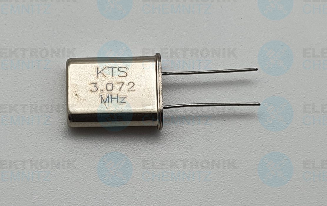 Schwingquarz KTS 3.072MHz