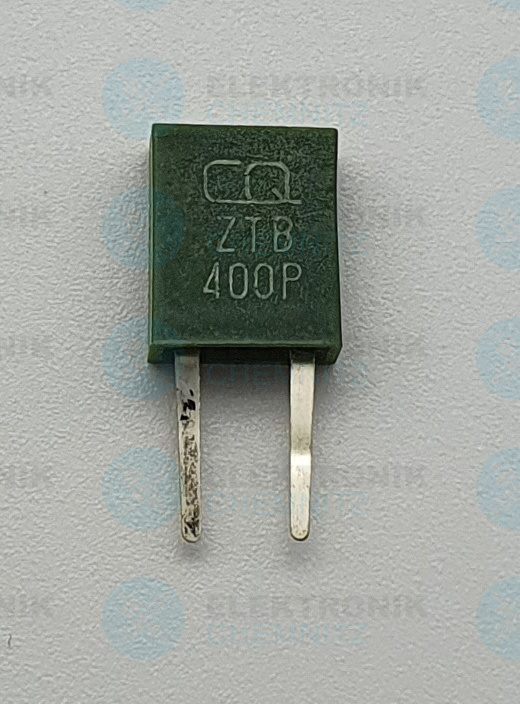 Keramik-Resonator 2 Pin 400KHz ZTB400P grün