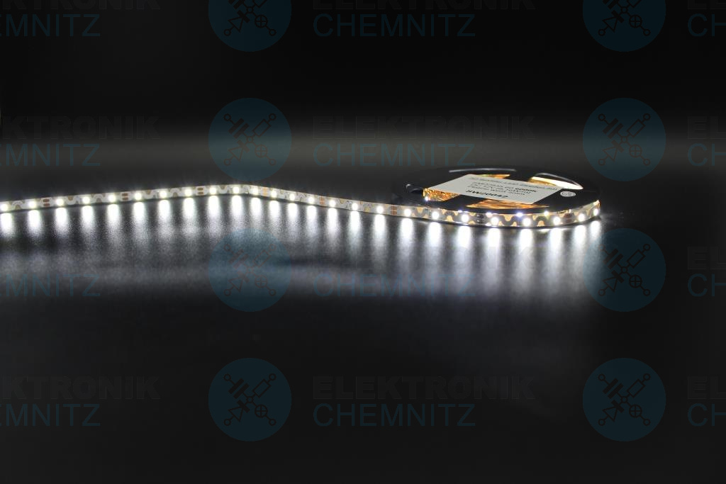 LED Streifen 2835-60 6000K DC12V 8,8W/m 3D-flexibel IP20 PCB: weiß 6mm