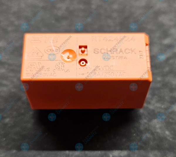 Schrack tyco RT424F24 Printrelais bistabil 2 x Spule 24 V DC 2 x Wechsler 8 A
